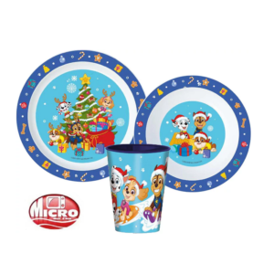 Paw Patrol Dinner Set Kids Paw Patrol Christmas Dinner Set Plate, Bowl & Cup