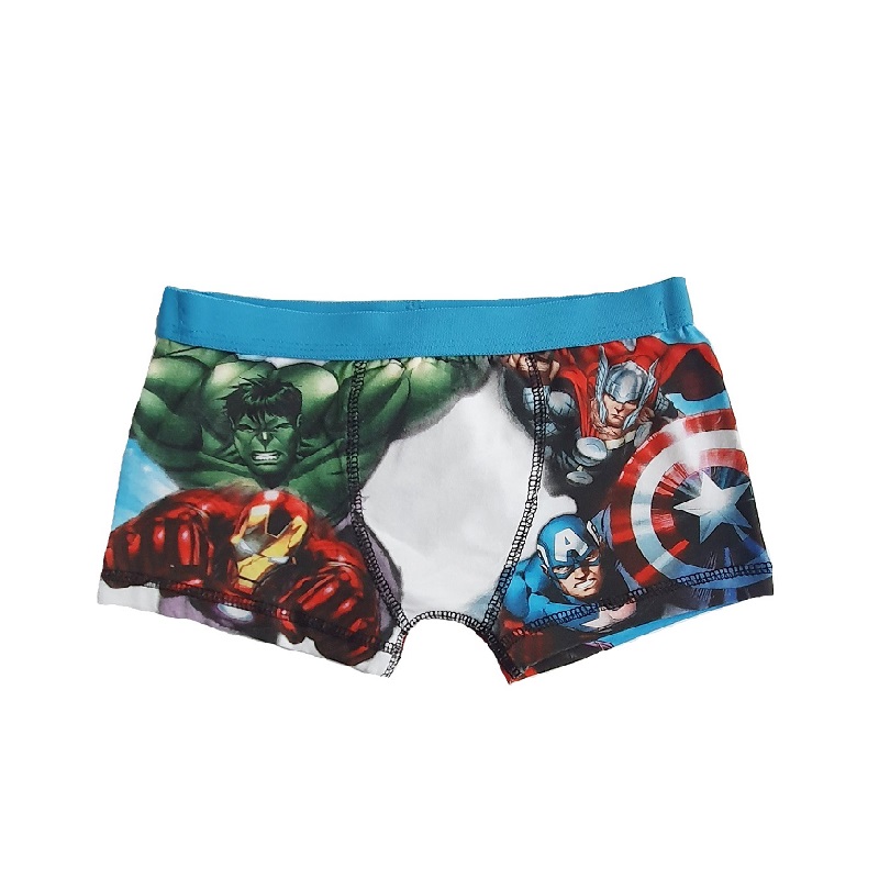 Avengers Boxer Short Boys Marvel Avengers Underwear Trunk Cotton Age 5-10  Years - Online Character Shop