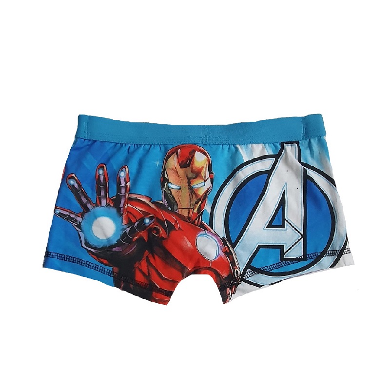 Avengers Boxer Short Boys Marvel Avengers Underwear Trunk Cotton Age 5-10  Years