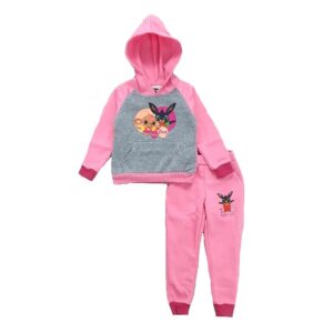 Bing Jogging Suit Girls Bing Hoody Tracksuit Set Age 3-8 Years