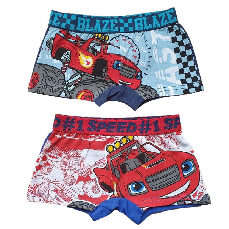 Blaze Boxer Shorts Boys Blaze And The Monster Machine Cotton Underwear ...