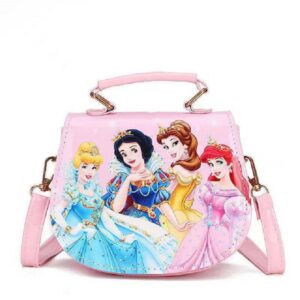 Princess Handbag Girls Disney Princess Shoulder Bag Pink Size 16 x 13 x 6 cm