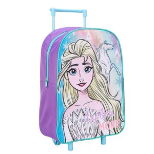 Frozen Trolley Girls Disney Frozen II Basic Travel Trolley Bag With Wheels Size 42 x 29 x 14 cm