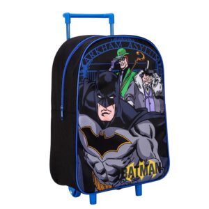 Batman Trolley Boys Batman Basic Travel Trolley Bag With Wheels Size 42 x 29 x 14 cm