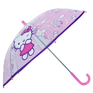 Hello Kitty Umbrella Kids Rainy Day Hello Kitty Umbrella Pink