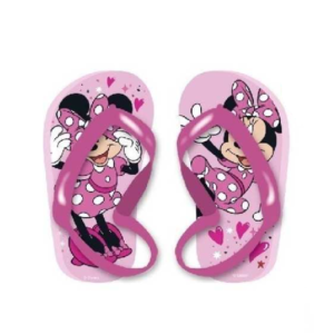 Minnie Mouse Flip Flop Girls Toddlers Disney Minnie Mouse Flip Flop With Back Strap Sandal Size UK 3-8, EU 19-25