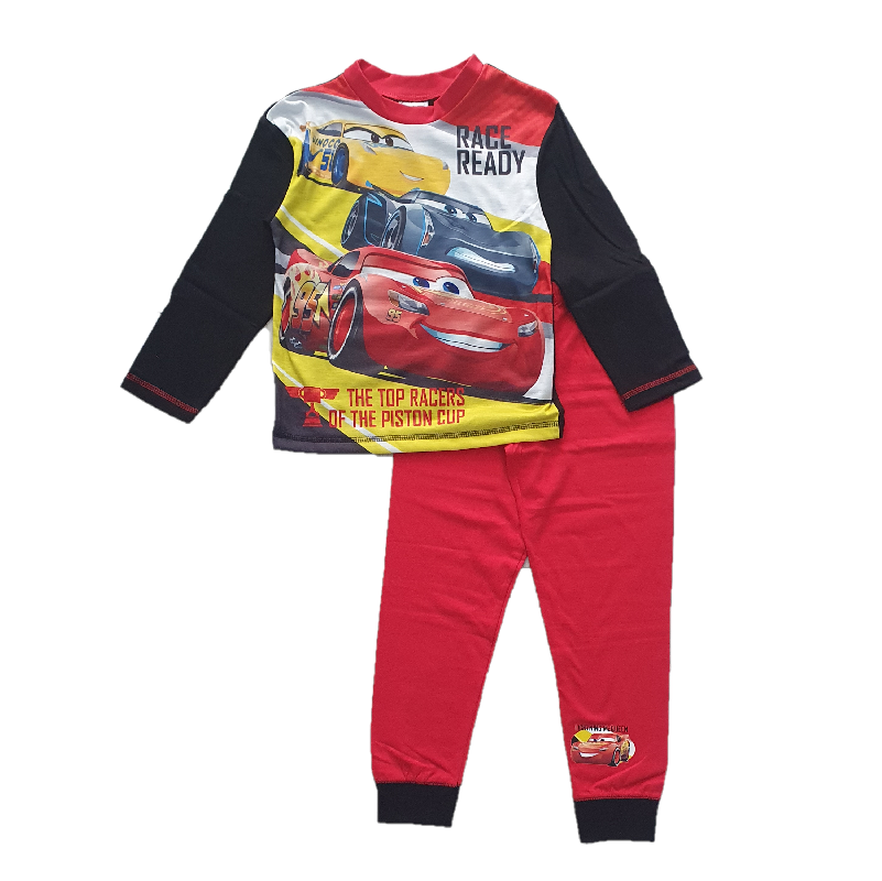 Cars Pyjamas Boys Disney Cars Race Ready Sleepwear Age 4-10 Years ...