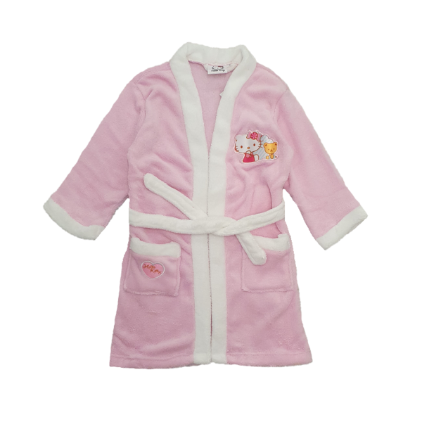 Hello Kitty Dressing Gown Girls Hello Kitty Robe Age 38 Years Online Character Shop