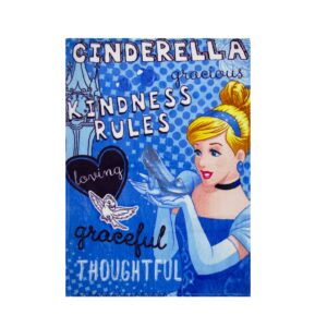 Cinderella Blanket Girls Disney Princess Fleece Blanket Size 90 x 120 cm
