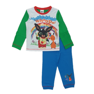 Bing Pyjamas Kids Bing Pyjamas Sleepwear Whoops! Age 18 Months To 5 Years Blue & Green