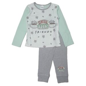 Friends Pyjamas Girls Friends Sleepwear Pyjamas Set Age 5-12 Years