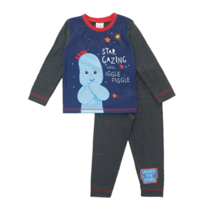 In The Night Garden Pyjamas Boys ITNG PJ Sleepwear Star Gazing Age 12M-4 Years Grey