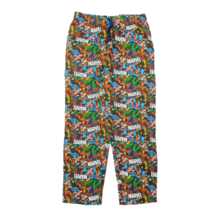 Marvel Lounge Pants Men's Marvel  Pyjamas Bottom Size Large