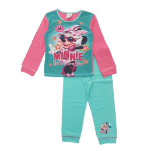 Minnie Mouse Pyjamas Girls Disney Minnie Mouse PJ Sleepwear Age 12M-4 Years Pink