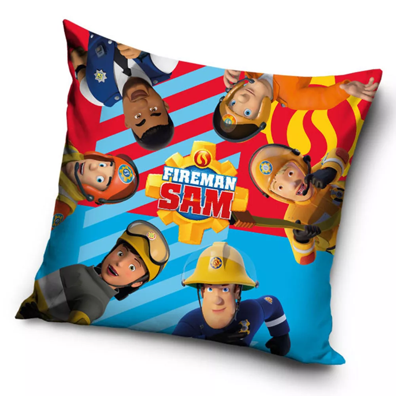 Fireman Sam Cushion Kids Fireman Sam Team Pillow Cushion Online