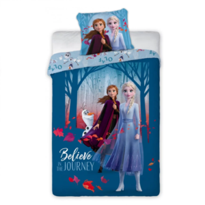 Frozen Duvet Cover & Pillow Case Set Single 100% Cotton Reversible Disney Frozen Duvet Cover Set 140 x 200 cm