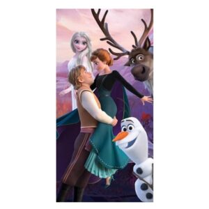 Frozen Towel Official Disney Frozen 2 Beach/Bath Towel Size 70 x 140 cm