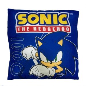 Sonic Cushion Kids Sonic The Hedgehog Cushion/Pillow Size 38 x 38 cm