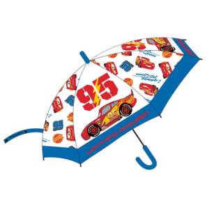 Cars Umbrella Kids Disney Cars Lightning McQueen Semi Automatic Umbrella