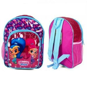 Shimmer & Shine Backpack Pink Girls Shimmer & Shine School Bag 30 x 25 x 9cm