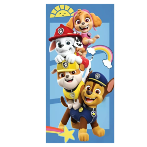 Paw Patrol Towel Kids Paw Patrol Sun Beach Towel Size 70 x 140 cm Blue