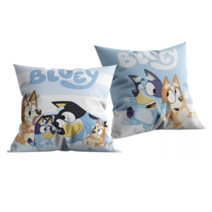 Bluey Cushion Blue Kids Blue Pillow Size 40 x 40 cm