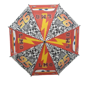 Cars Umbrella 95 Kids Disney Cars Lightning McQueen Semi Automatic Umbrella