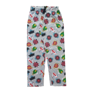 Justice League Lounge Pants Men's DC Justice League Pyjamas Bottom S-XL Grey