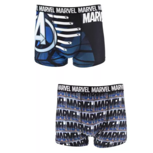 Marvel Trunks Men's Marvel Boxers Underwear Official Licence 2 In A Pack Size S-XL