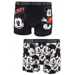 Mickey Mouse Trunks Men's Disney Mickey Mouse Boxers Underwear Official Licence 2 In A Pack Size S-XL
