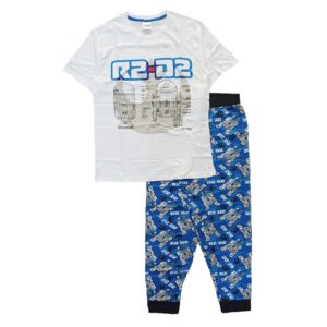 Star Wars Pyjamas RD-D2 Men's Star Wars Pyjamas Set Cotton Size S-XL