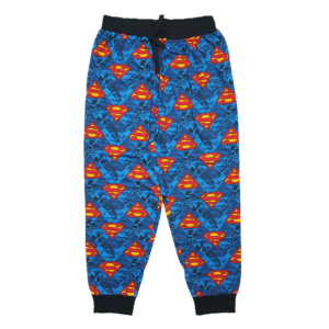 Superman Lounge Pants Blue Men's Superman Pyjamas Bottom S-XL