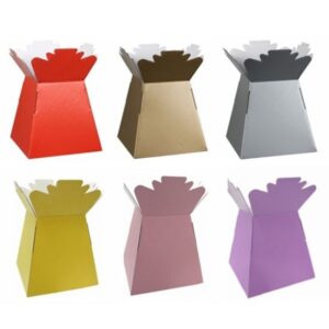 Bouquet Flower Box Glossy Florist Flower Box