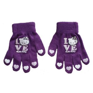 Hello Kitty Winter Gloves Love Girls Hello Kitty Gloves Age 3-8 Years