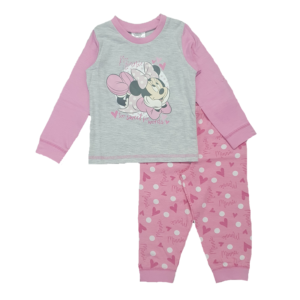 Minnie Mouse Pyjamas Baby Girls Minnie Mouse Too Sweet For Words Nightwear Age 6-24 Months