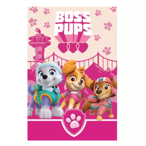 Paw Patrol Blanket Girls Paw Patrol Fleece Blanket Boss Pups Size 100 x 150 cm