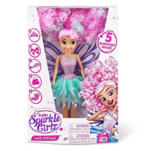 Sparkle Girlz 10.5" Hair Dreams Dolls Pink