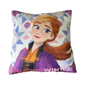 Frozen Cushion Girls Disney Frozen 2 Welcome Winter Cushion/Pillow