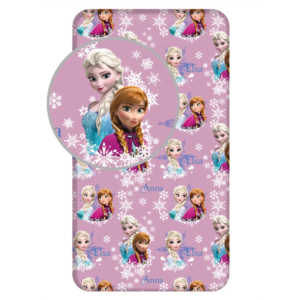 Frozen Fitted Sheet Girls Disney Frozen Duo Sisters Fitted Sheet Size 90 x 200 cm Pink