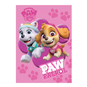 Paw Patrol Blanket Girls Paw Patrol Fleece Blanket Pink Size 100 x 140 cm
