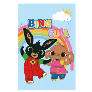 Bing Blanket Kids Bing & Sula Fleece Blanket 100 x 150 cm