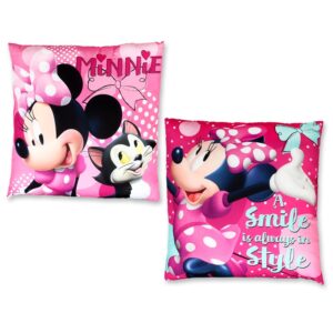 Minnie Mouse Cushion A Smile Kids Disney Minnie Mouse Filled Cushion/Pillow