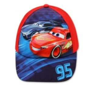 Cars Cap Boys Disney Lightning McQueen Baseball Cap Red & Blue Age 3-8 Years