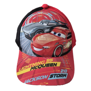 Cars Cap Kids Lightning McQueen Jackson Storm Baseball Cap Age 3-8 Years 100% Cotton