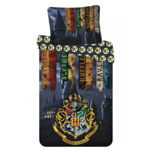 Harry Potter Duvet Cover & Pillow Set Houses Bedding Set 100% Cotton 140 x 200 cm Single