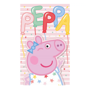 Peppa Pig Towel 100% Cotton Peppa Pig Party Hand Face Towel