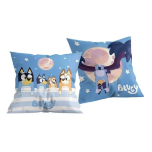 Bluey Cushion Blue Kids Blue Moon Cushion Pillow Size 40 x 40 cm