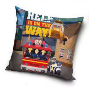 Fireman Sam Cushion Kids Fireman Sam Way Pillow Cushion