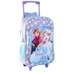 Frozen Trolley Backpack Girls Disney Frozen Travel Trolley Bag With Wheels Magical