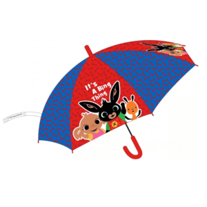 Bing Umbrella Kids Bing Semi-Automatic Umbrella Red & Blue